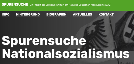 Startseite der neuen Doku-Website