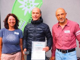 Andreas Vantorre (Mitte), Karin Gierke (links) , Oliver Schürmann